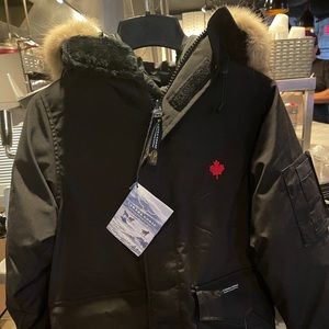 Black canada goose Arctic parka